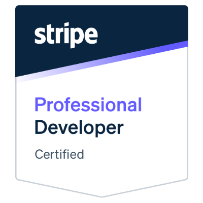 Stripe Professional Developer Certified
